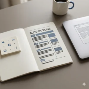 ai blog content outline prompt system for beginners